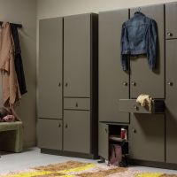 Woood Alfie kledingkast small 107 cm - grenen forest