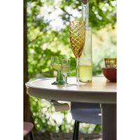 Woood Jeppe verstelbare bartafel tuin aluminium - bruin/grijs