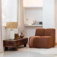 Woood Mojo 1-zits bouclé