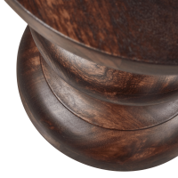 Jonah bijzettafel hout 42xø30 cm - donkerbruin