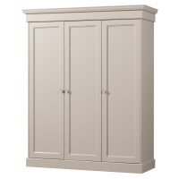 Olivia kledingkast - grenen dust