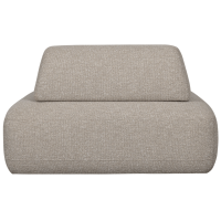 Sterck fauteuil met verplaatsbare rugleuning - naturel