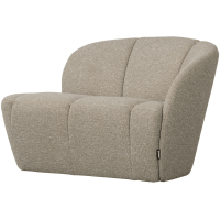 Woood Mojo 2-zits bankje rechts bouclé