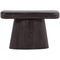 Amco sidetable mangohout - zwart