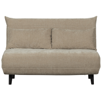 Woood Xem 1-persoons slaapbank velvet - naturel