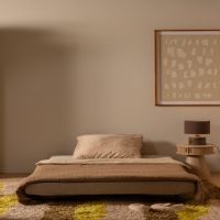 Woood Xem 1-persoons slaapbank velvet - naturel