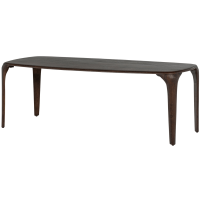 Fiore eettafel 230x95 cm mangohout - donkerbruin