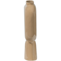 Gianna vaas aluminium - zand