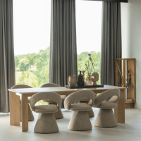 Gianna vaas aluminium - zand