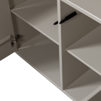 Meggy opbergkast rechts 108 cm - grenen dust