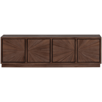 Sun tv-meubel recycled teak - bruin