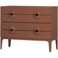 Woood Merge ladekast/commode - oudroze