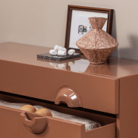 Woood Merge ladekast/commode - oudroze