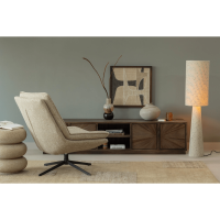 Noven handgeweven vloerkleed 170x240 cm - zand