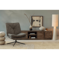 Woood Milaro draaifauteuil melange