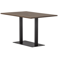 Tablo eettafel recht 120x80 cm - cashmere brown