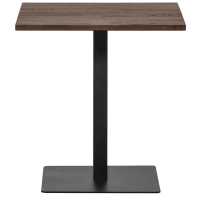 Tablo eettafel vierkant 80x80 cm - cashmere brown