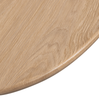 Tablo eettafel organisch 220x100 cm - transparant