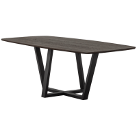 Woood Tablo eettafel deens ovaal 220x100 cm - mystic brown
