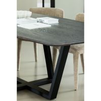 Woood Tablo eettafel deens ovaal 220x100 cm - mystic brown