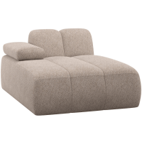 Woood Mojo chaise longue element links wollig