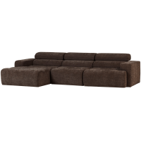 Woood Novi chaise longue bank links melange