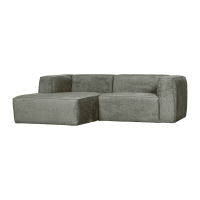 Woood Bean chaise longue bank links structure velvet