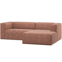Woood Bean chaise longue bank rechts melange