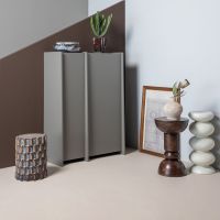 Woood Emel bijzettafel mangohout - donkerbruin