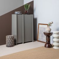 Woood Emel bijzettafel mangohout - donkerbruin