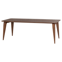 Woood Rubo eettafel 220x95 cm mangohout - bruin