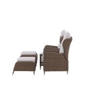 Svea Omar vouwbaar loungeset - naturel