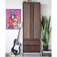 Kabinet Jimmy - 180x60 cm - 2 deurs - 2 laden