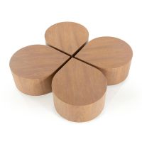 Jules bijzettafel - lichtbruin