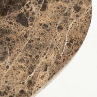 Bradley salontafel organisch marmer - bruin