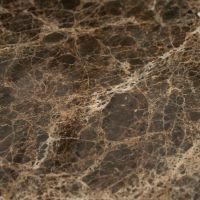 Lando salontafel rond ø60 cm marmer - bruin