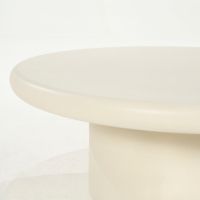 Jade salontafel rond ø80 cm - beige