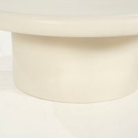 Jade salontafel rond ø80 cm - beige