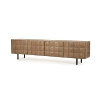 Felix tv-meubel 214 cm hout - bruin