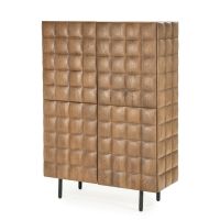 Eleonora Felix wandkast hout - lichtbruin