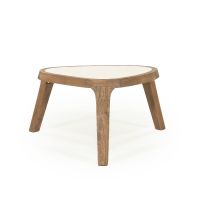 Eleonora Fred salontafel organisch klein - naturel/marmer