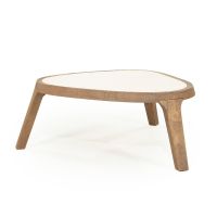 Eleonora Fred salontafel organisch groot - naturel/marmer