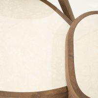 Eleonora Fred salontafel organisch groot - naturel/marmer