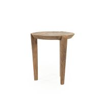Eleonora Davina bijzettafel ø40 cm - bruin