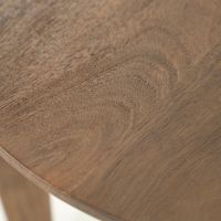 Eleonora Davina bijzettafel ø40 cm - bruin