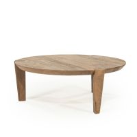 Davina salontafel rond ø80 cm - naturel