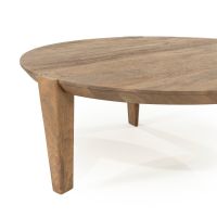 Davina salontafel rond ø80 cm - naturel