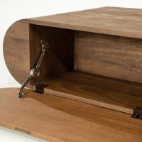 King salontafel mangohout - bruin