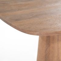 Eleonora Aron bijzettafel 80x80 cm - bruin