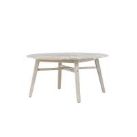 Svea Derya ronde tuintafel - ø150 cm - whitewash
